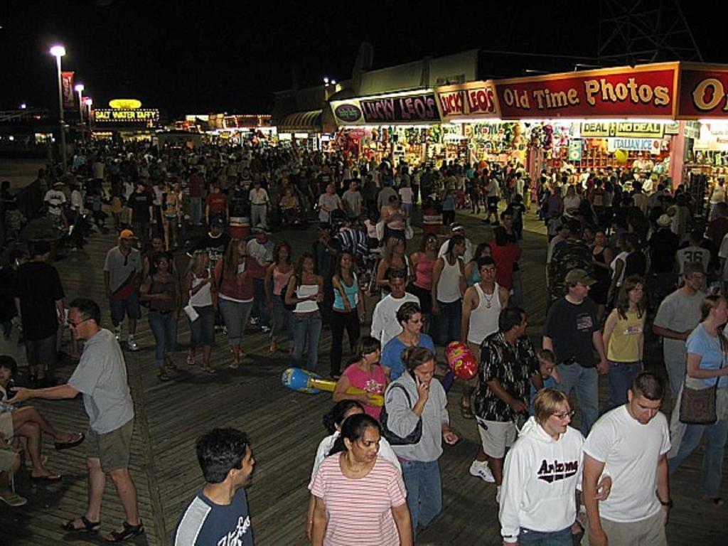 Franklin Terrace Motel Seaside Heights Luaran gambar